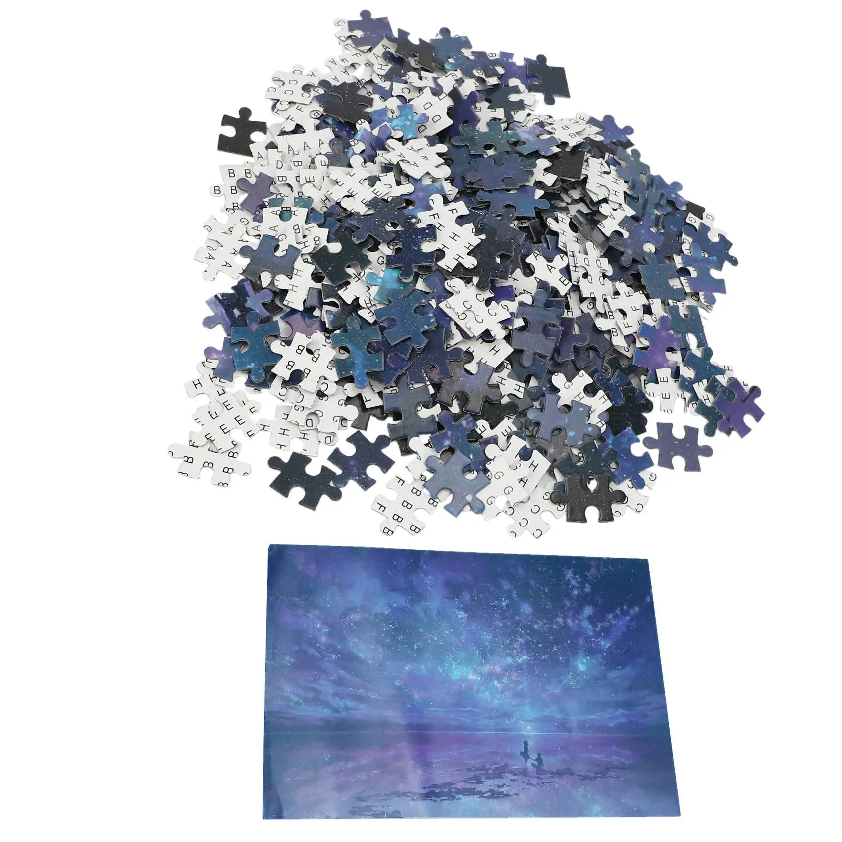 Fantasy Starry Sky Jigsaw Puzzle 1000 Pieces Adult Decompression Puzzles 1000 Pieces Wooden High Definition Puzzle Toys