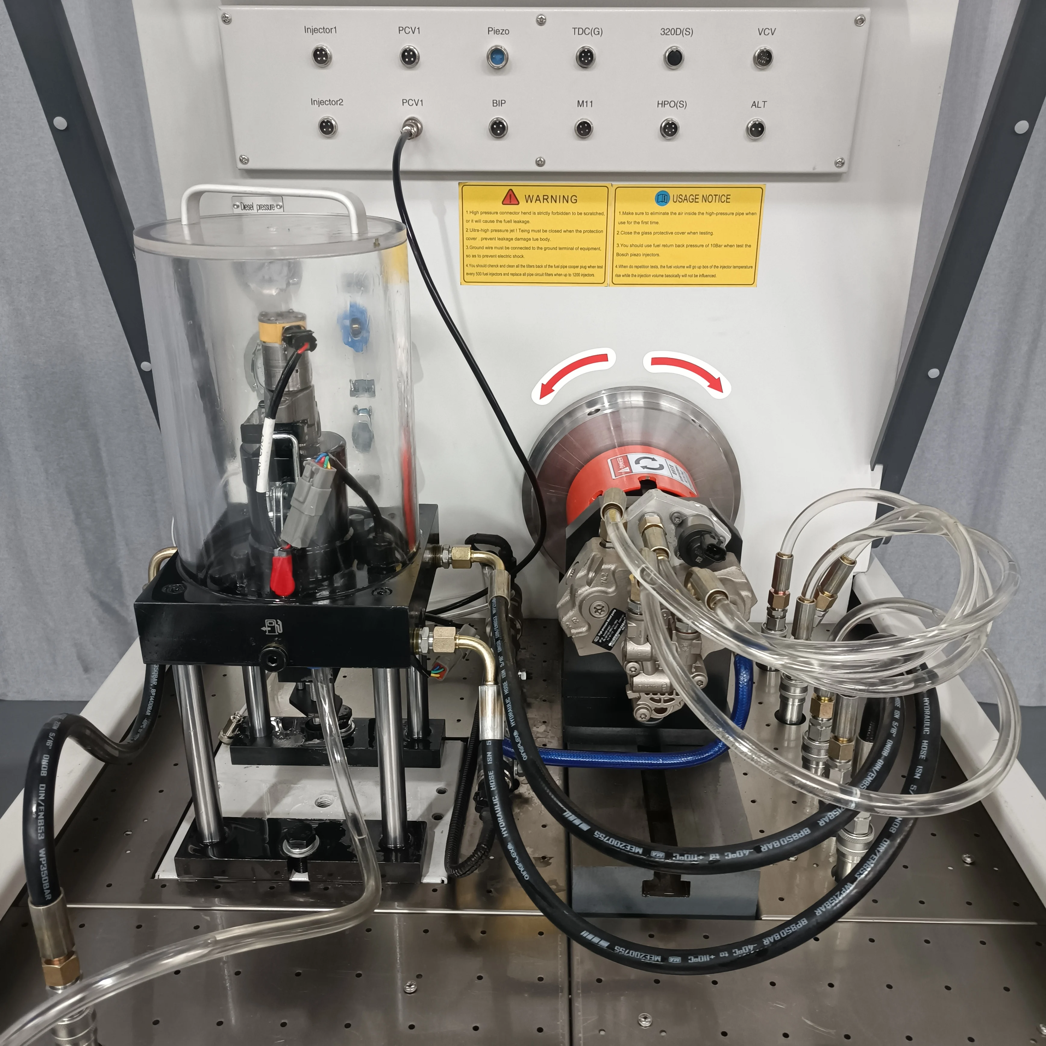 Picture 6: Multifunctional Machine Bc808 Implement All Coding Functions Diesel Fuel Injector Pump Flow Test Bench