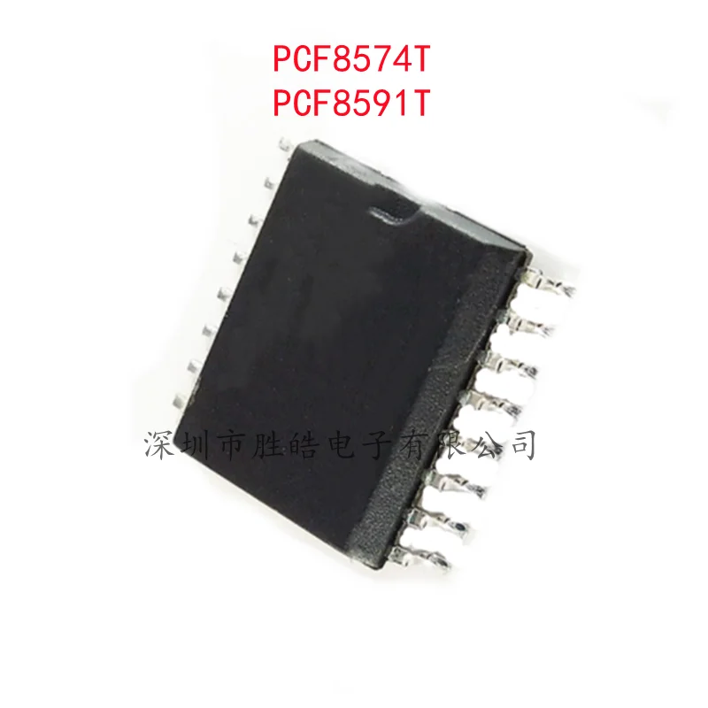 (10PCS)  NEW  PCF8574T  8574T / PCF8591T  8591T  SOP-16   Integrated Circuit