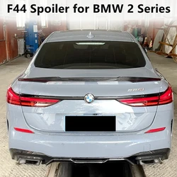 F44 Spoiler for BMW 2 Series Black 4 Door 2020-2023 Year Carbon Surface Ducktail Rear Boot Ducktail Wing Decoration Accessories