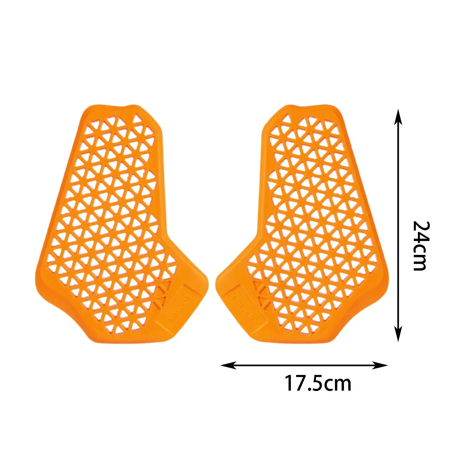 

2x Generic Chest Protection Pad Comfortable Chest Protector for Motorcycle