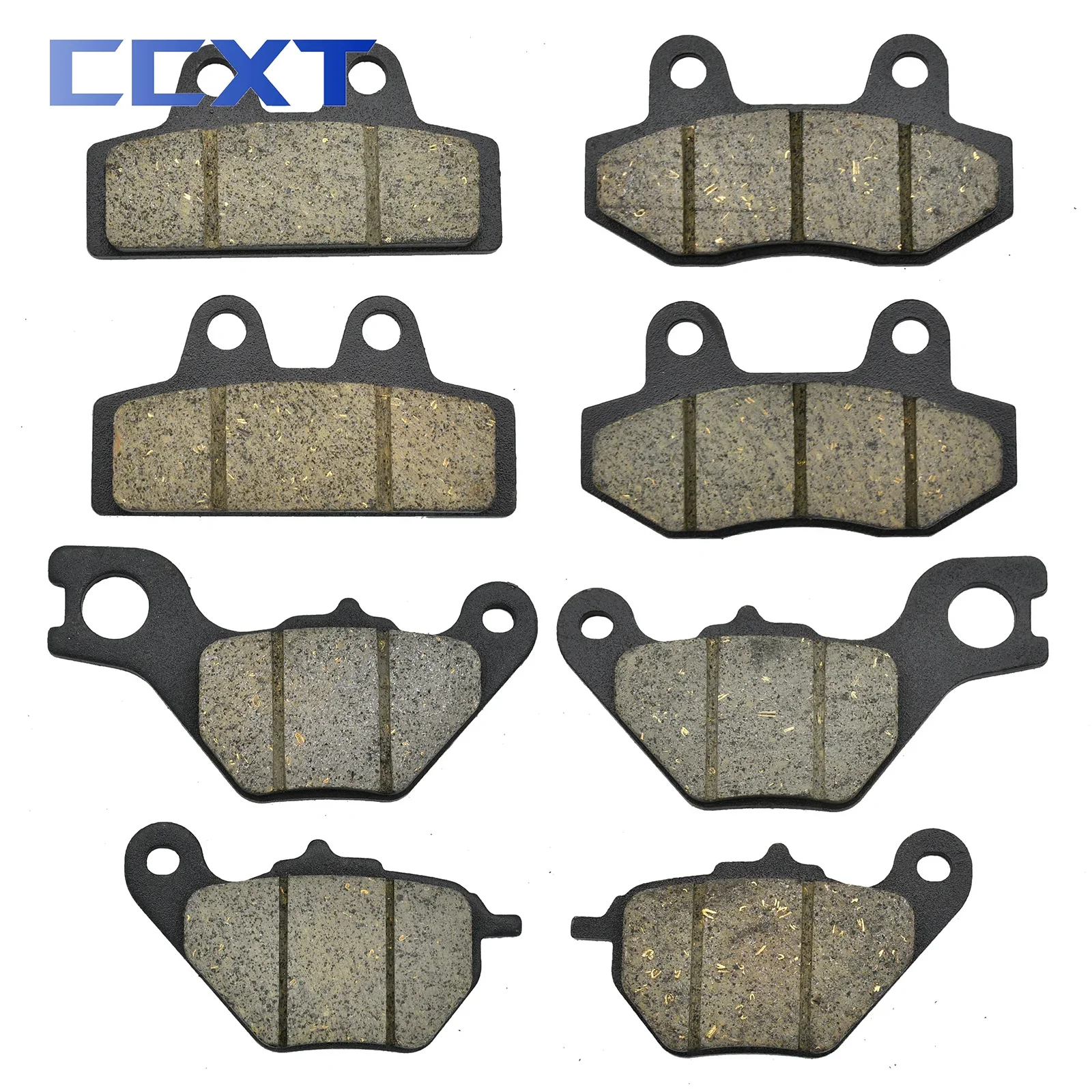 Scooter Motorcycle Metal & Brass Alloys Front and Rear Brake Pads For Super Soco TS TC RU CUmini CU3 CU2 CU Universal Parts