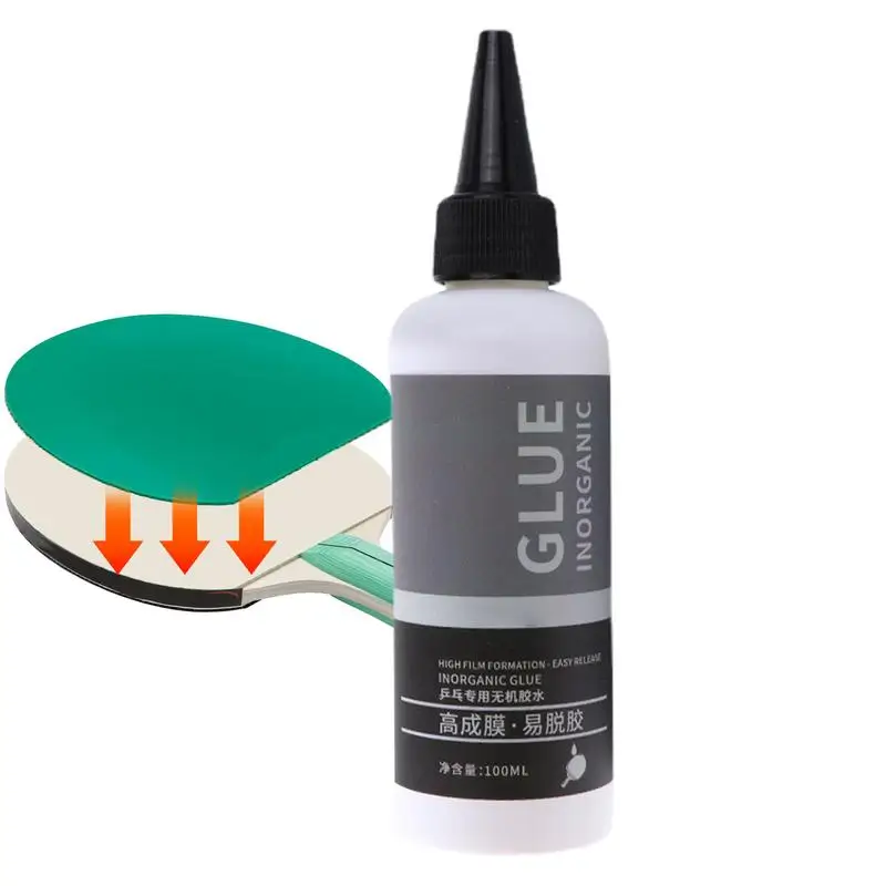 

Table Tennis Racket Glue 100ML Table Tennis Racket Rubber Cement Glue Fast Filming Easy To Use Effective Water Based Inorganic