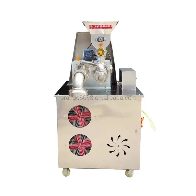 Automatic Spaghetti Pasta Processing Line Cold Noodles Vermicelli Extruding Machine Rice Corn Noodle Molding Press Machine