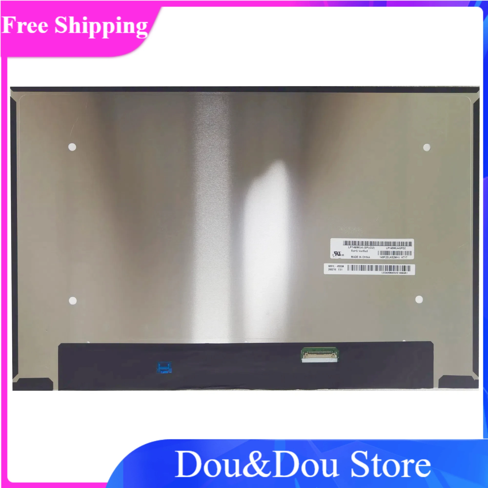 

LP140WU4-SPD2 14.0inch 1920X1200 Replacement 30pins EDP Display Panel Matrix Laptop LCD Screen NEW