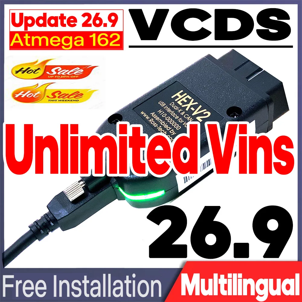 2026年最新-無制限vin対応-vcds-オートコム-診断コーディング-vag-com-vag-hex-v2-ハードウェアインターフェース-vw-audi-skoda-seat-real-v2用