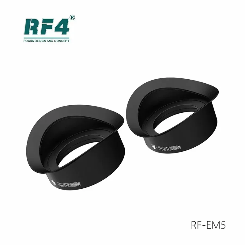 RF4 RF-EM5 Trinocular Binocular Stereo Microscope Eyepiece Protective Shield Anti-leakage Anti-fatigue Rubber Protective Cover