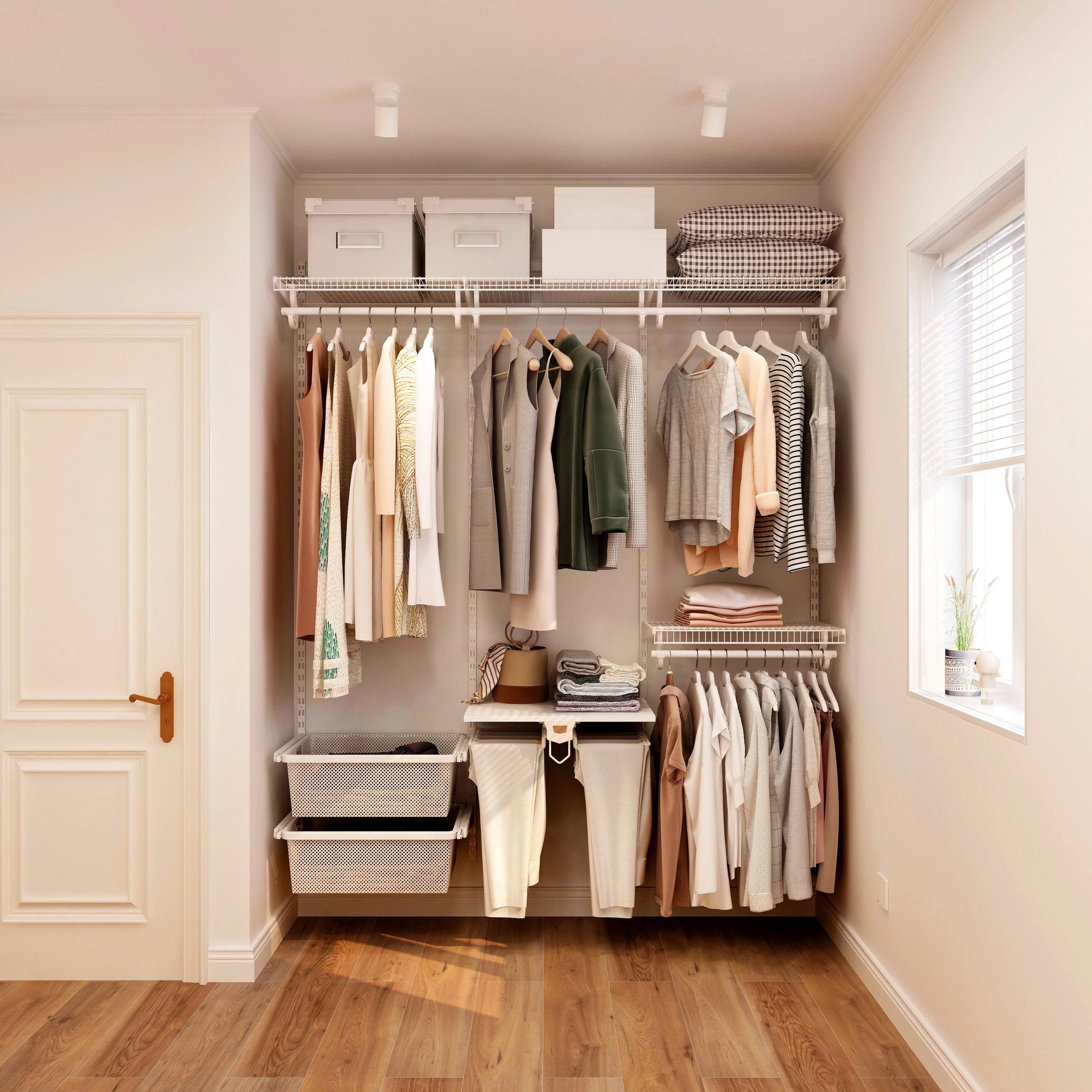 Kit de armário portátil diy, organizador de roupas, rack de armazenamento de parede para quarto, cozinha, banheiro, sala de estar