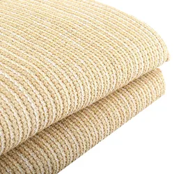 Thicken Beige Anti-UV Sun Shade Net Home Garden Hotel Terrace Safety Fence Net Balcony Privacy Screen Canopy Shading Sails