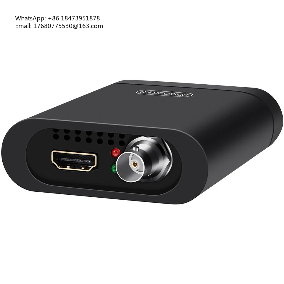 USB Video Capture Card With HDMI Or SDI Input PC Laptop Ipad Game Capture At 1080P@60fps