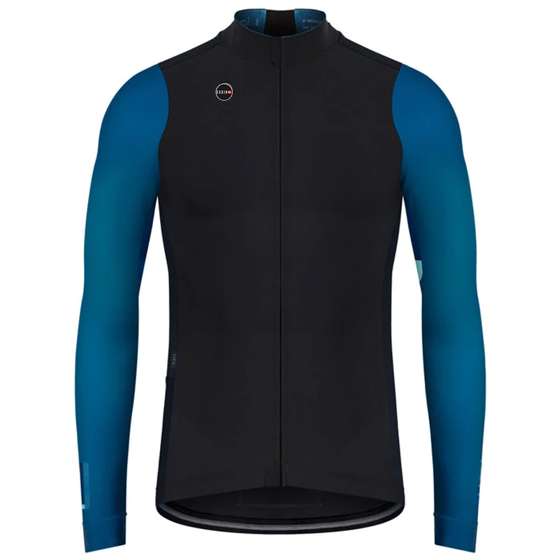 Salexo Long Sleeve Cycling Jersey Mens Mtb Cycling Clothing Breathable Bicycle Maillot Ropa Ciclismo Sportwear Bike Clothes