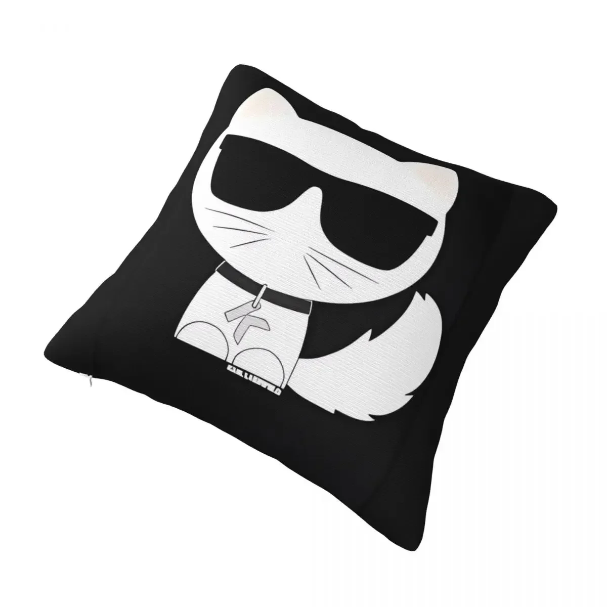 Cat Pillow Cover Fashion Sunglasses Pet Cushion Cover Design Pillow Case Kawaii Pillowcases For Sofa Bedroom Home Decor