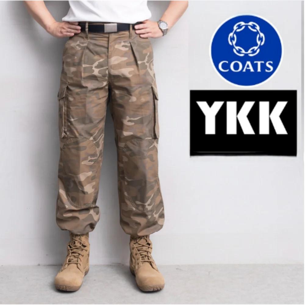 

Outdoor Old A Camouflage Tiger Spotted Lizard Drought Bug French Army US British Army Multi Pocket BDU Camouflage Pants