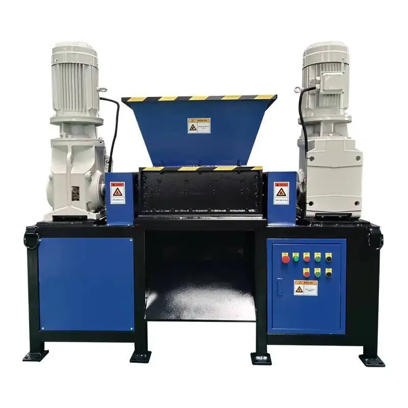 Industrial Mini Aluminum Can Scrap Metal Waste Plastic Shredder For Home Use