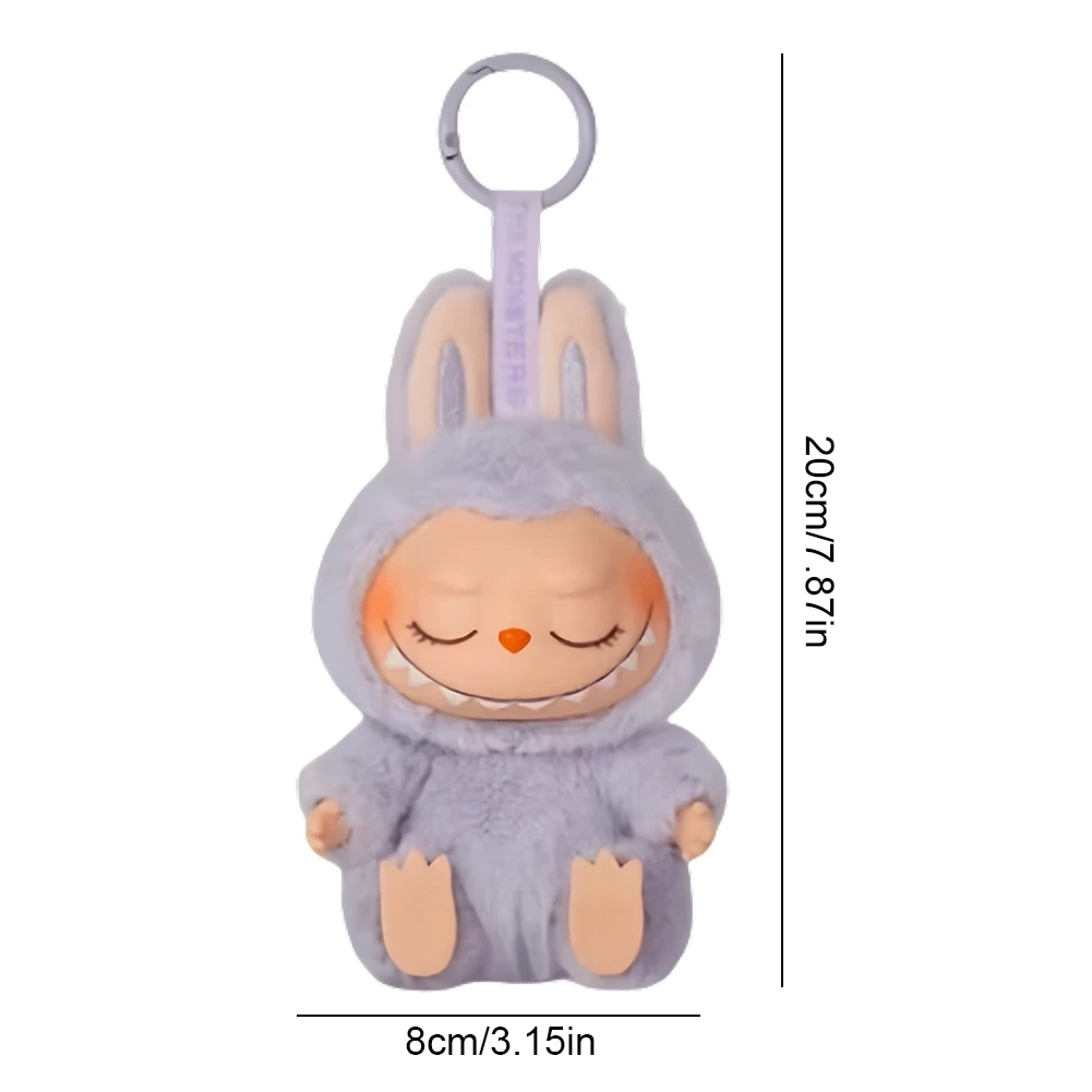 The Monsters Labubu Sit-Down Party Series Anime Figure, Pendentif en peluche, Butter Coussins-Moving, Macaron Butter, Surprise Gift Toy, 5.9"