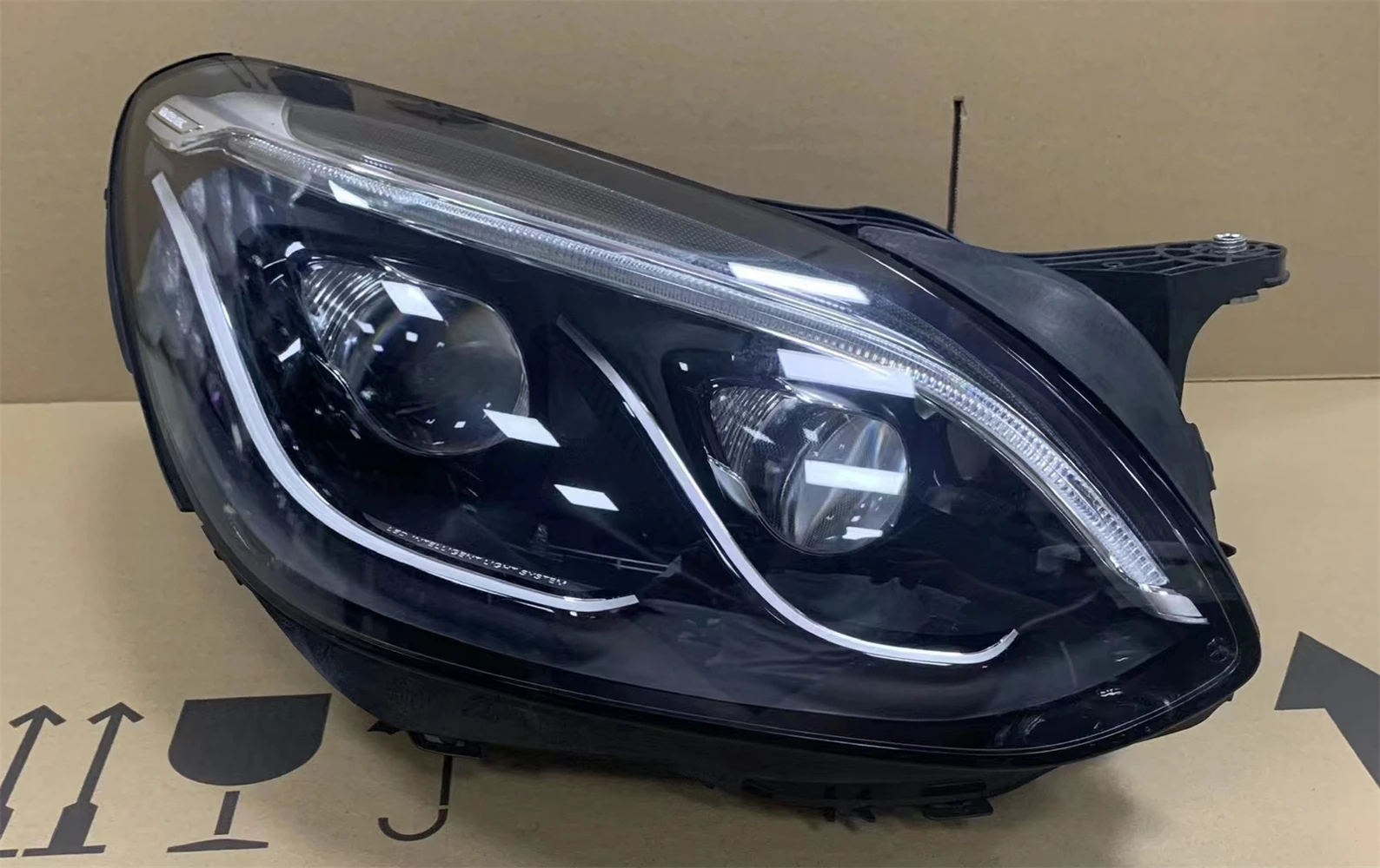 Led Headlight Assembly for Mercedes-Benz SLK 172 Daytime Running Light Turn Signal Car Accessories