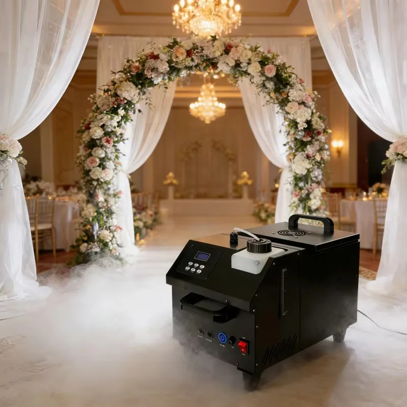 Ground Smoke Output of Water-based 1500-watt Mini Smoke Lowers