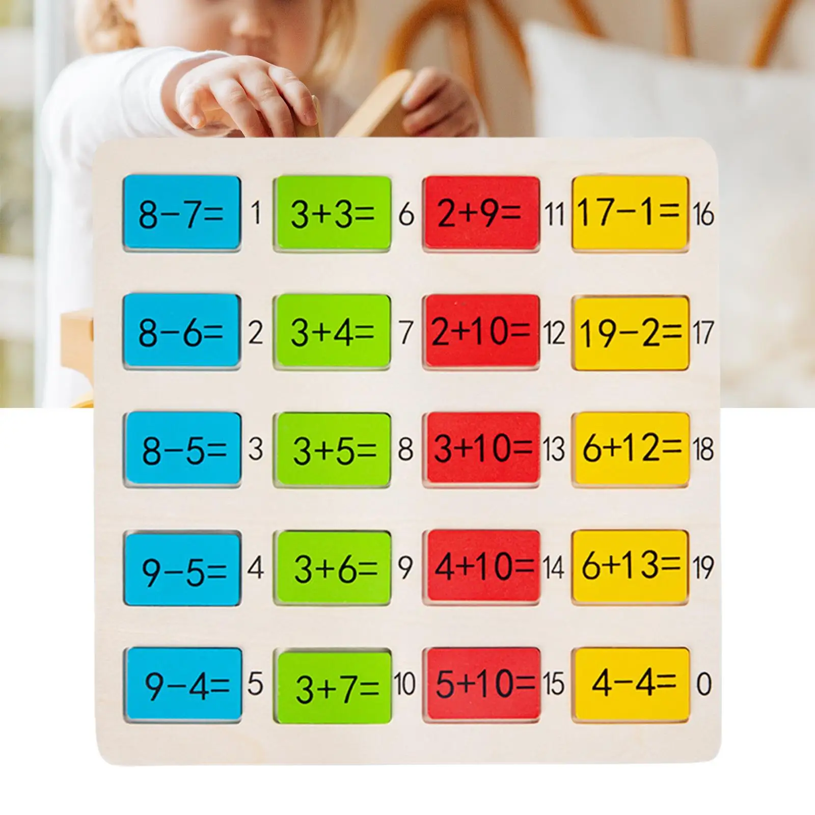 Number Learning Rods Multicolor Montessori for Schools Classroom Boys Girls