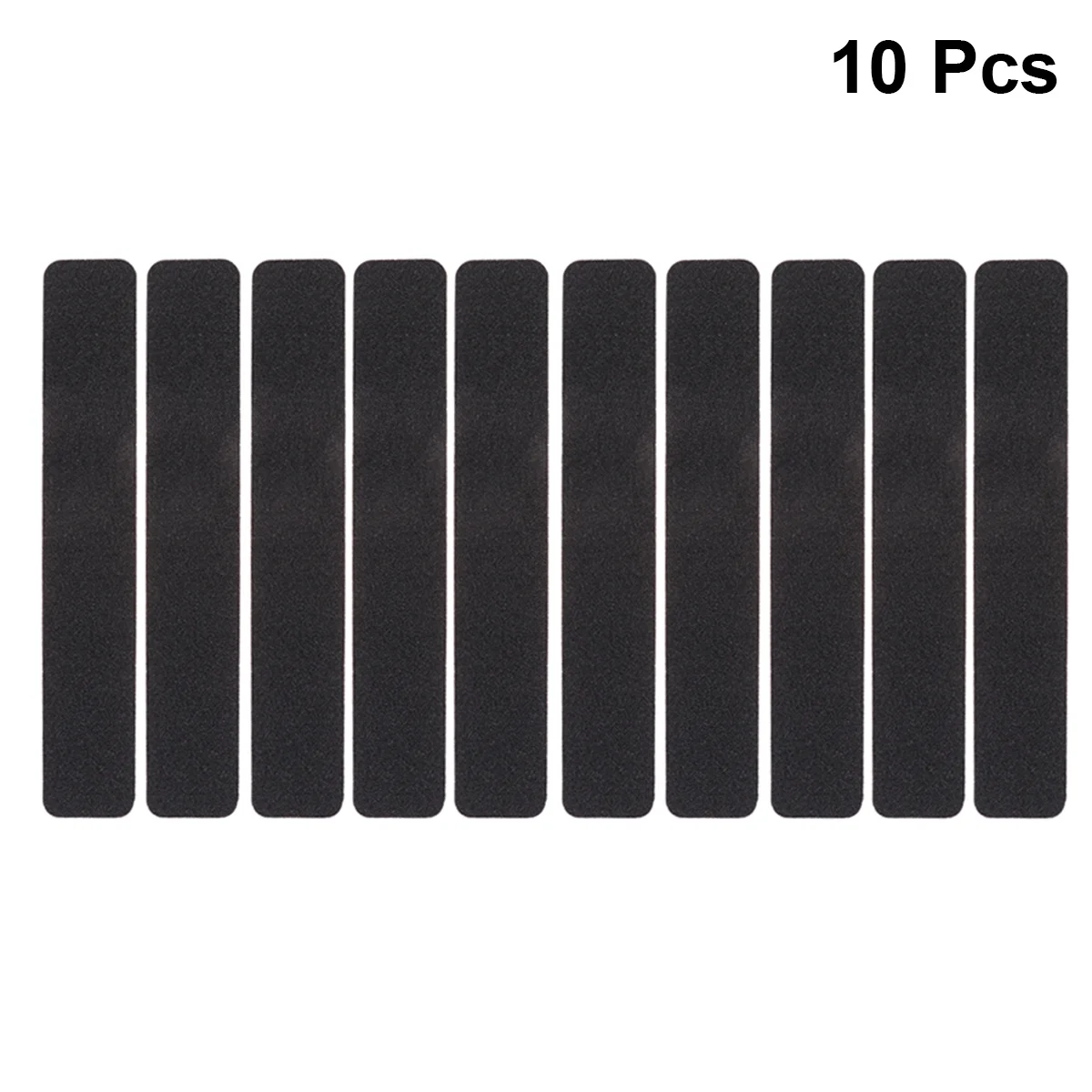 

10 Pcs Outdoor Black Matte Tape The Anti Slip Stair Strips Adhesive Grip Sticker