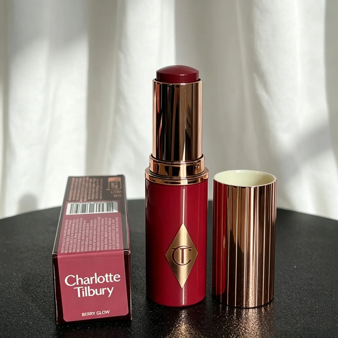 Charlotte Tilbury 4-Farben-Lidschatten-Set, hochpigmentiert, mischbar & Blush-Stick, ultra-feuchtigkeitsspendend, Glow & Lipgloss, Spiegel, aufpolsternd, langanhaltend