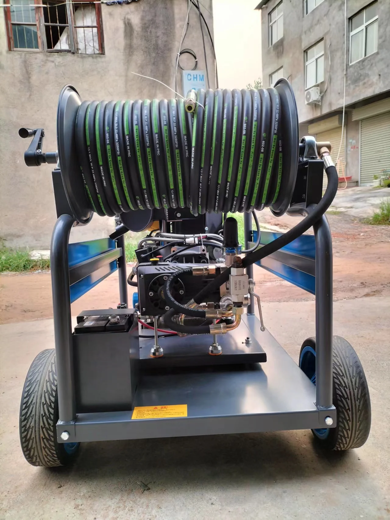 High Pressure Cleaner Tool for Drainage Pipes, High-Pressure Engine, Large Brand Sewage High-Pressure Cleaner