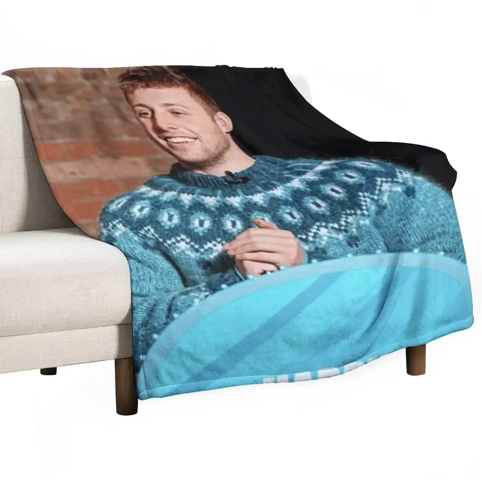harry w2s wroetoshaw sidemen Throw Blanket Luxury Thicken christmas decoration Comforter Plush For Decorative Sofa Blankets