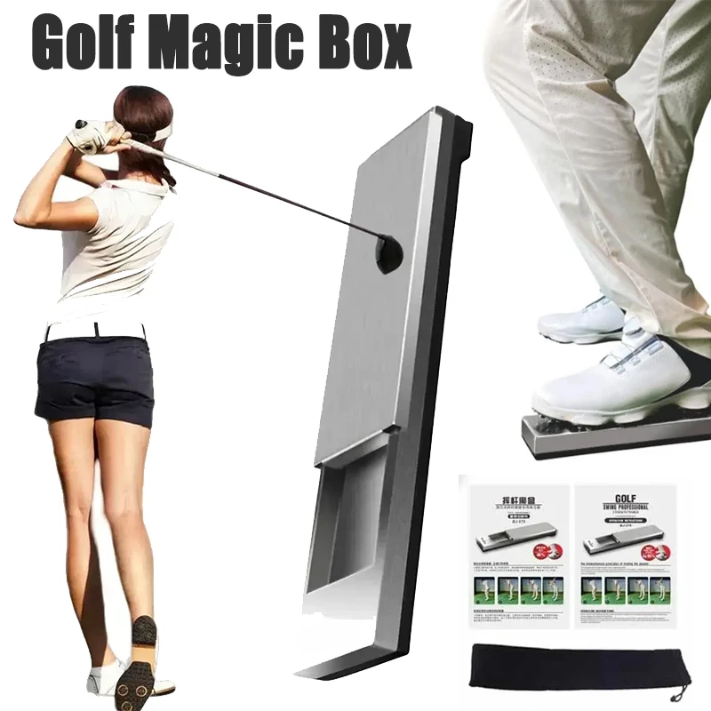

Golf Swing Training Auxiliary Pedal Removable Golf Swing Leg Gravity Pedal Swing Posture Correction Trainer Golf Supplies