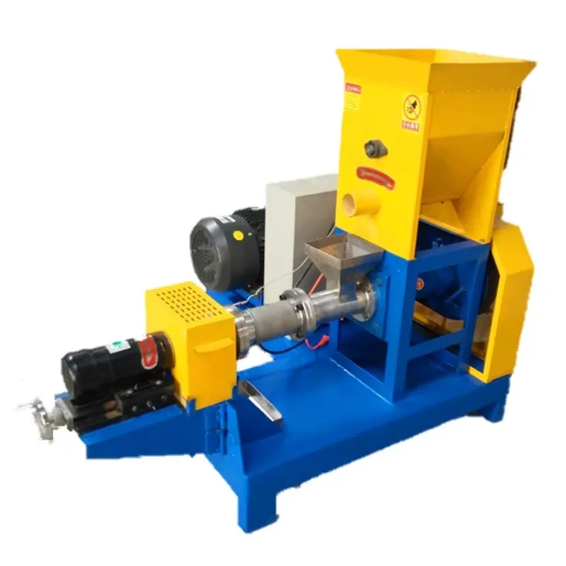 Pet Feed Processing Machine For Sale Animal Floating Fish Feed Pellet Manufacturing Extrusion Machine