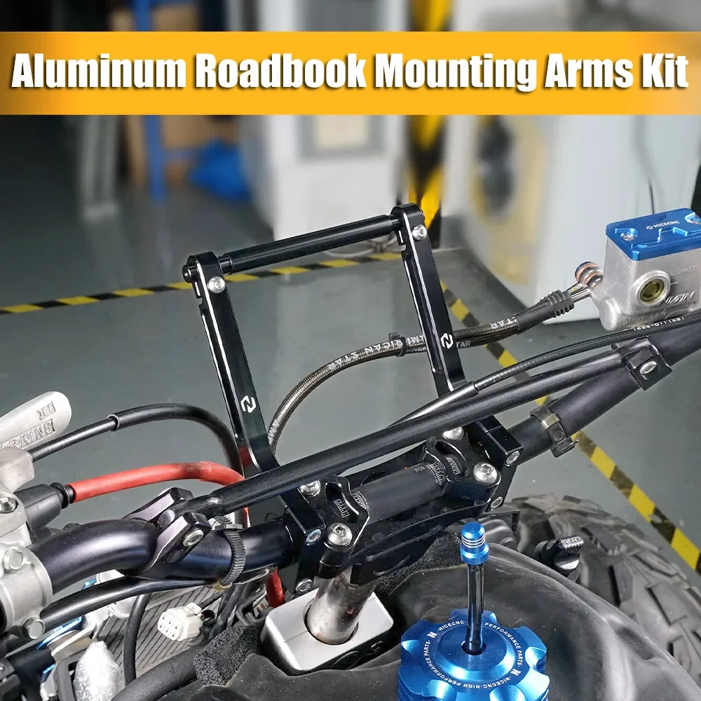 

For KTM XC SX SXF XCF EXC 125 150 200 250 300 350 400 450 530 EXCF XCW XCF-W Roadbook Mounting Arms Kit GPS Navigator Brackets