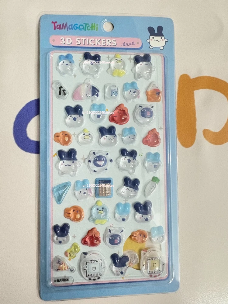 Novo 4pcsン ミskolikル Tamagotchi Adesivos 3D DIY Phonecase Scrapbook Laptop Decal Bonbon Drop Seal Adesivos Scrapbook Presentes de festa