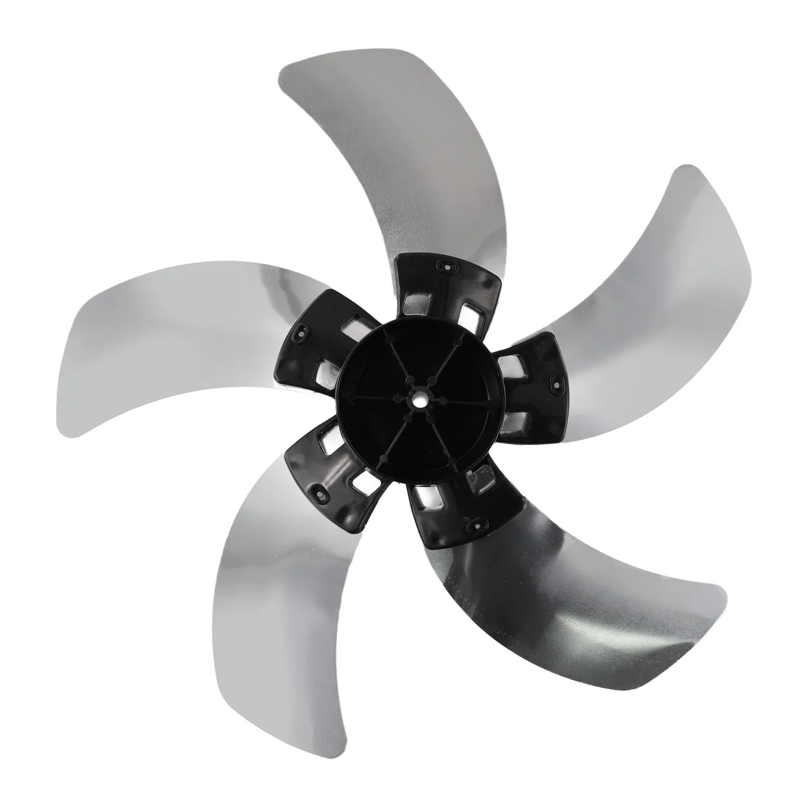 16-Inch Fan Blade Bracket Household Aluminum Five Blade Desk Fan Accessory With Nut Cover Base Replacement Parts