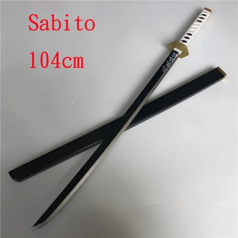 104cm PU Demon Slayer Sword arma Cosplay Sabito Sword Katana Ninja Knife escada Prop Toy For Teen