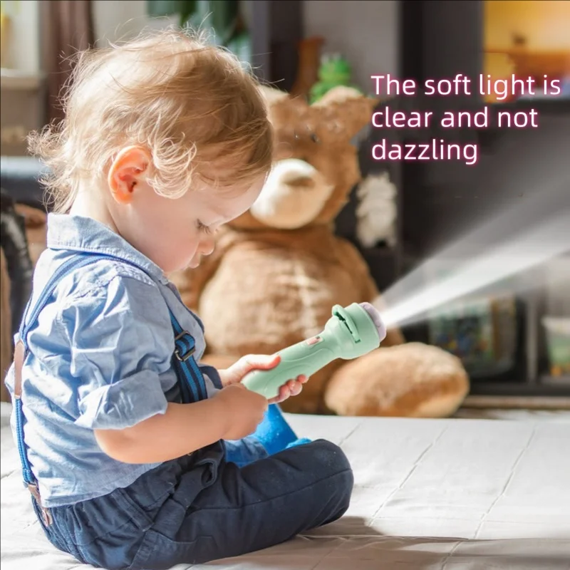 Educational Cartoon Projection Flashlight for Kids 4