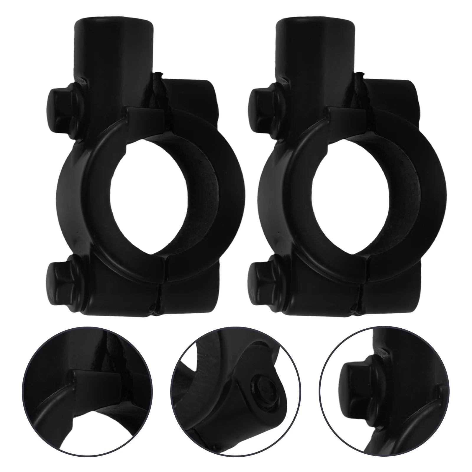 

Universal Motorcycle Handlebar Mirror Mount Clamp 8mm Iron Rearview Side Mirror Adapter Holder for Motorbikes Scooters Atvs