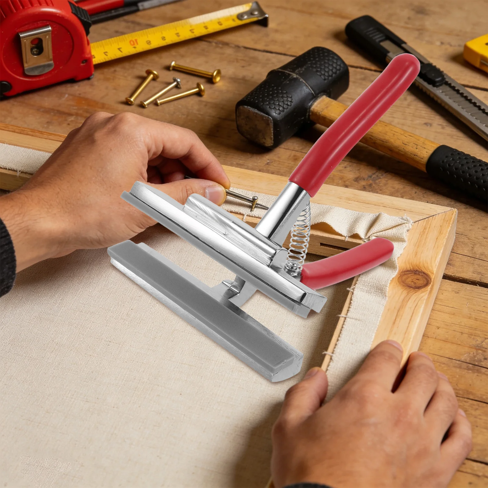 

Набор плоскогубцев для растяжки холста, сверхмощная металлическая ручка из цинкового сплава для масляной живописи, вышивка, натяжитель для ткани, рама, инструмент для растягивания