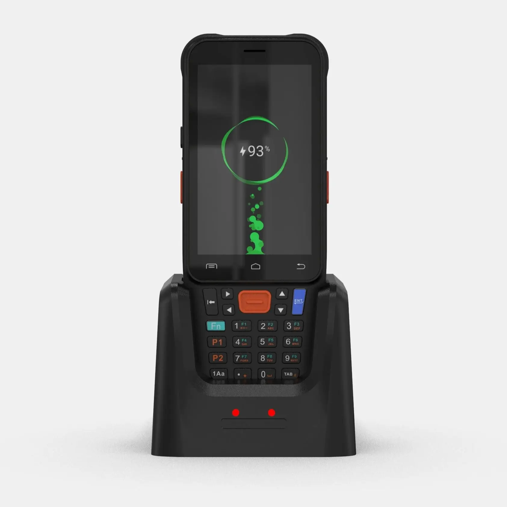 

Android 15 2D сканер штрих-кода MTK6769 5050 мАч аккумулятор ручной сканер 4 ГБ + 64 ГБ прочный КПК портативный компьютер 4G зарядная док-станция