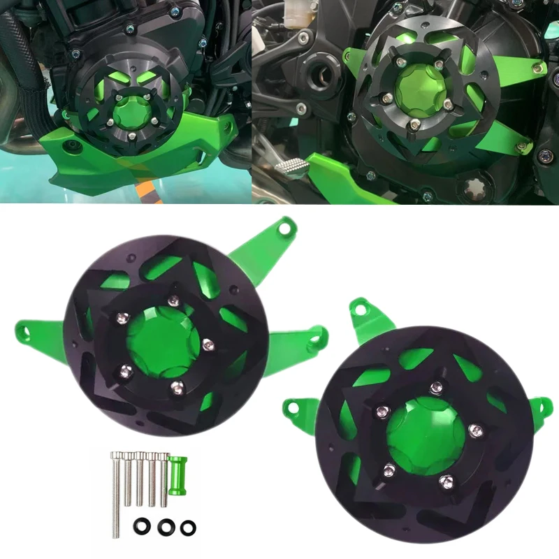 

Защитная крышка статора двигателя с ЧПУ для мотоцикла, подходит для Z900 Z 900 2017 2018 2019 2020 2021 2022 2023