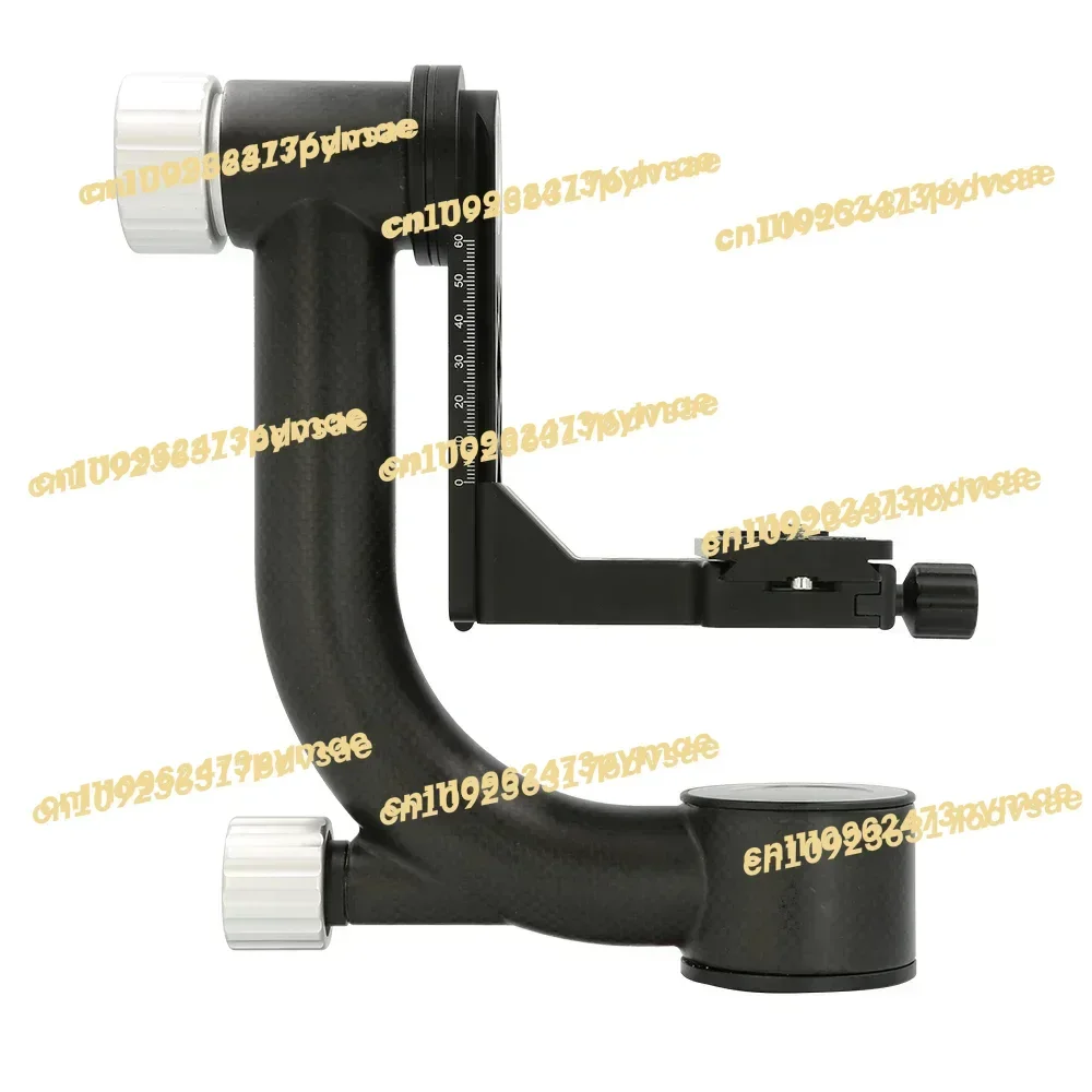 360 Degree Panoramic Gimbal Head Tripod Mount With Quick-Release Plate For DSLR Digital Video Camera