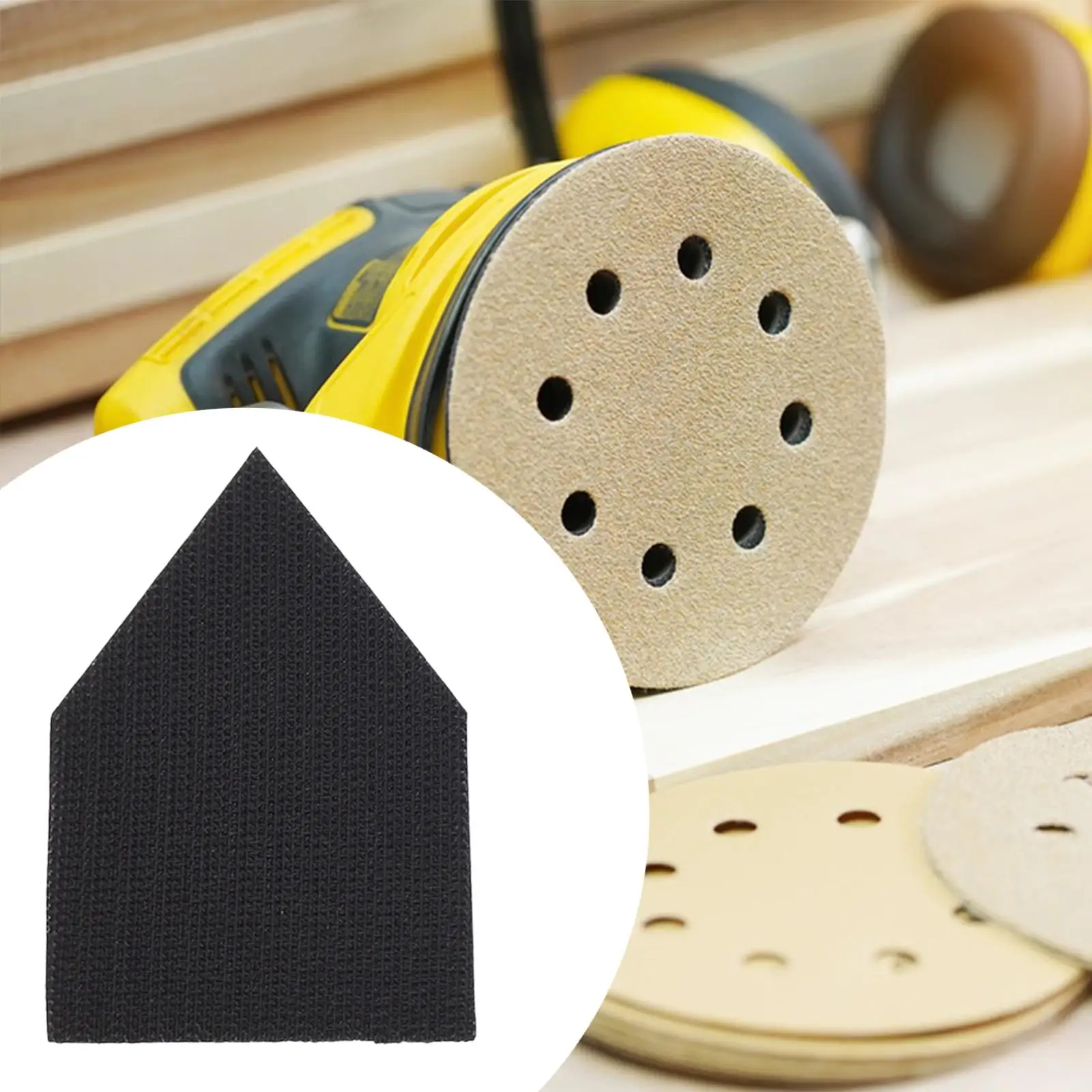 

Grinding Sander Pad Protector Sandpaper Sheet for Crafting Woodworking Metal