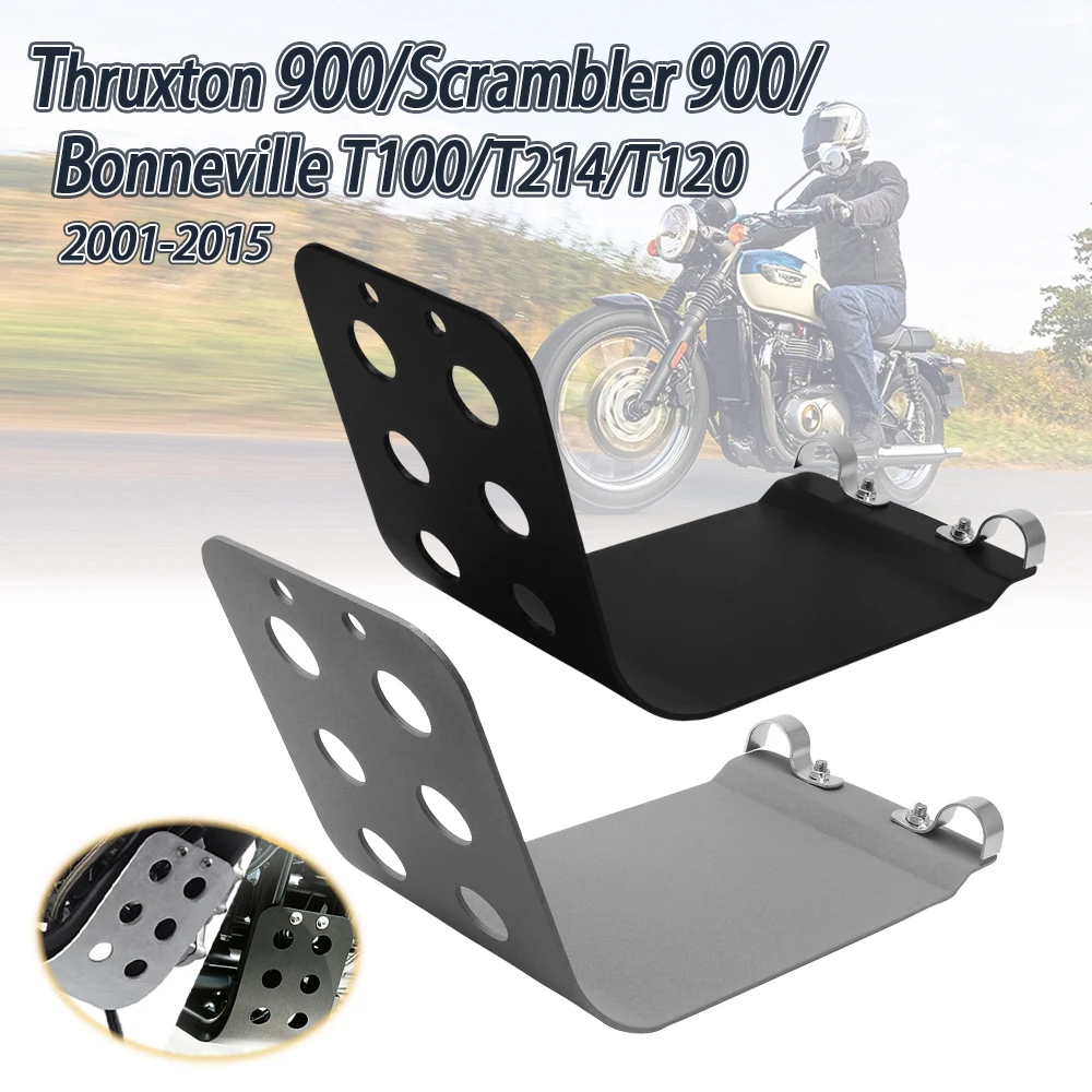 

Motorcycle Engine Guard Bash Skid Plate Oil Cooler Cover For Triumph Bonneville T100 SE T214 SE T120 Thruxton 900 Scrambler 900