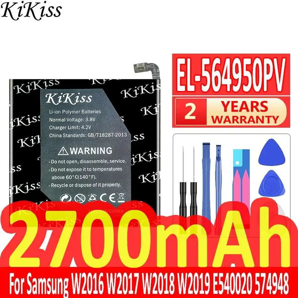 

EL-564950PV Mobile Phone Battery For Samsung W2016 W2017 W2018 W2019 E540020 574948 2700Mah High Compatibility