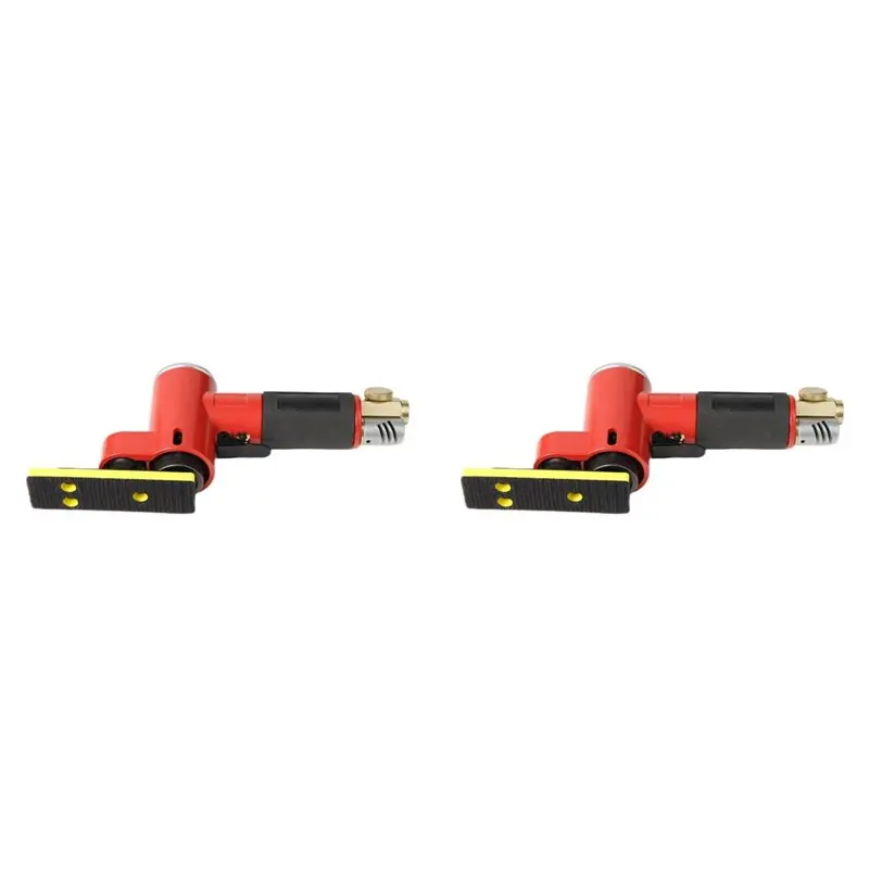 2X Reciprocating Pneumatic Grinding And Polishing Machine Mini Straight Line Air Sander Pneumatic Sander B-[A22I Store]