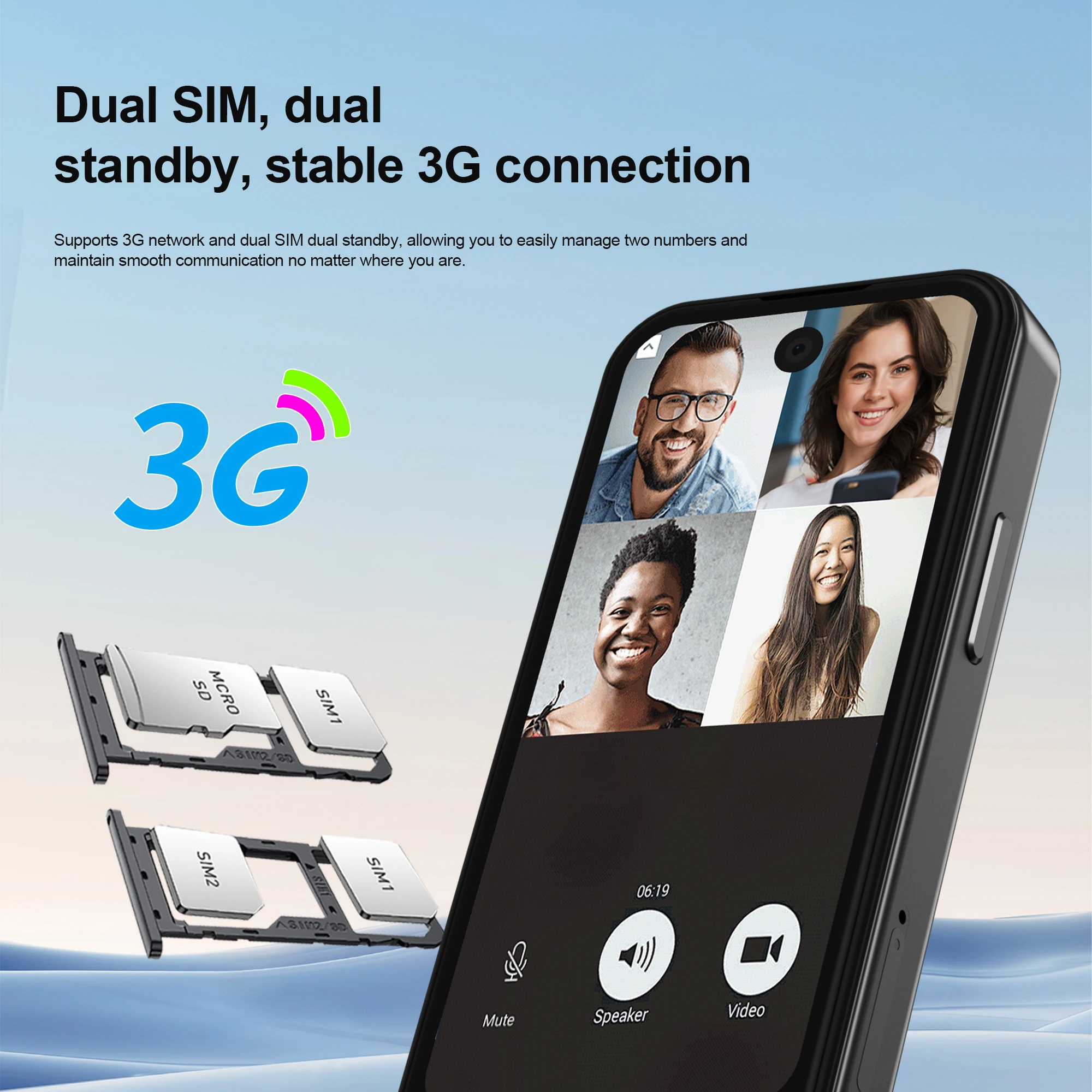 SERVO 17PRO MAX Pocket الهاتف الذكي Android OS Play Store WhatsAPP 2.0MP كاميرا 3G WCDMA 3.75 "هواتف محمولة ذكية صغيرة 2 بطاقة SIM