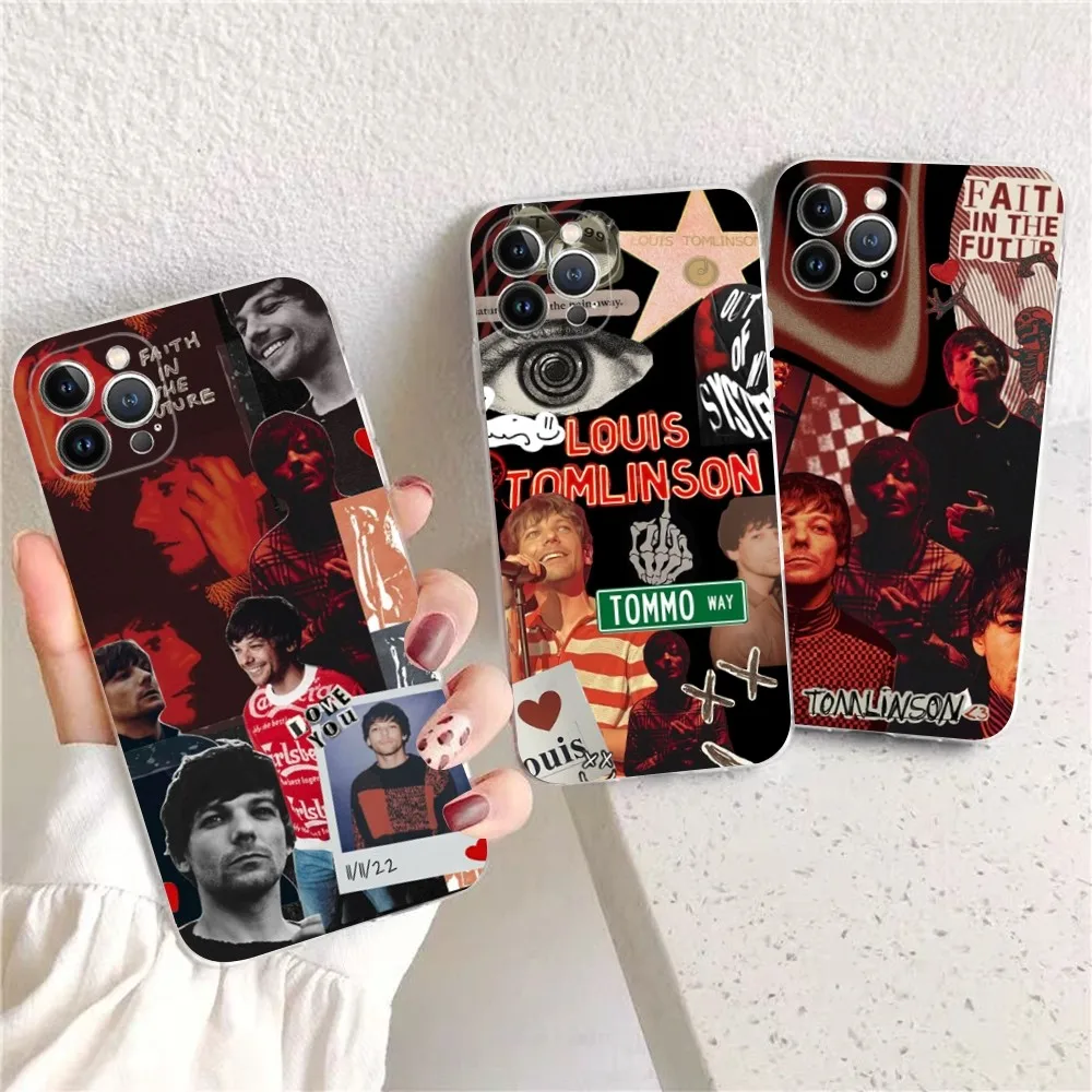 Louis Tomlinson Phone Case For IPhone 16 15 14 13 12 Mini 11 Pro XS Max X XR SE 6 7 8 Plus Soft Silicone Cover