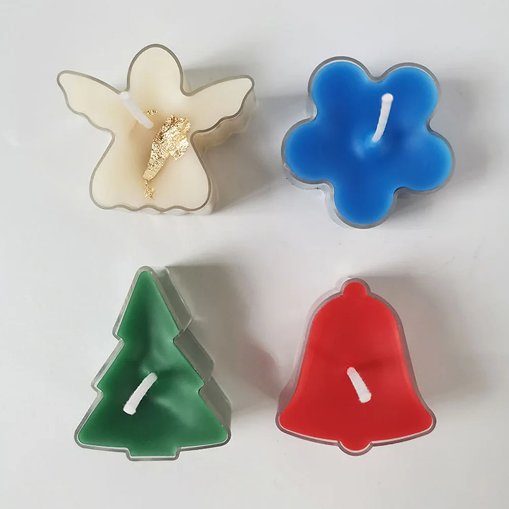 

1 Set Diy Making Supplies Transparent Cups With Candlewicks Unique Mold For Scented Candles Handmade Craft Gift