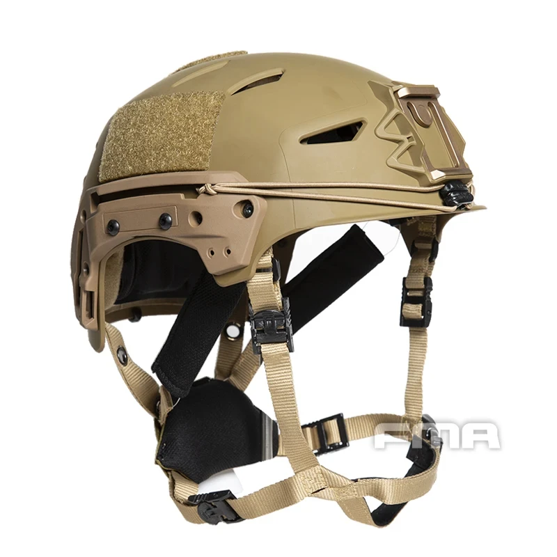 Imagem -03 - Tactical Fma Mic Ftp Bump Capacete Airsoft Sistema Simples Capacete Escalada ao ar Livre ex Tb1044 bk de fg Novo