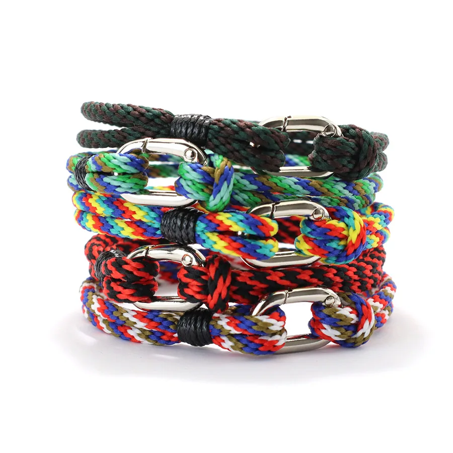 Novel Men String Bracelet Handmade Ethnic Cord Outdoor Sports Cycling Accessories Multiple Colors Sizes Perfect Gift For Him