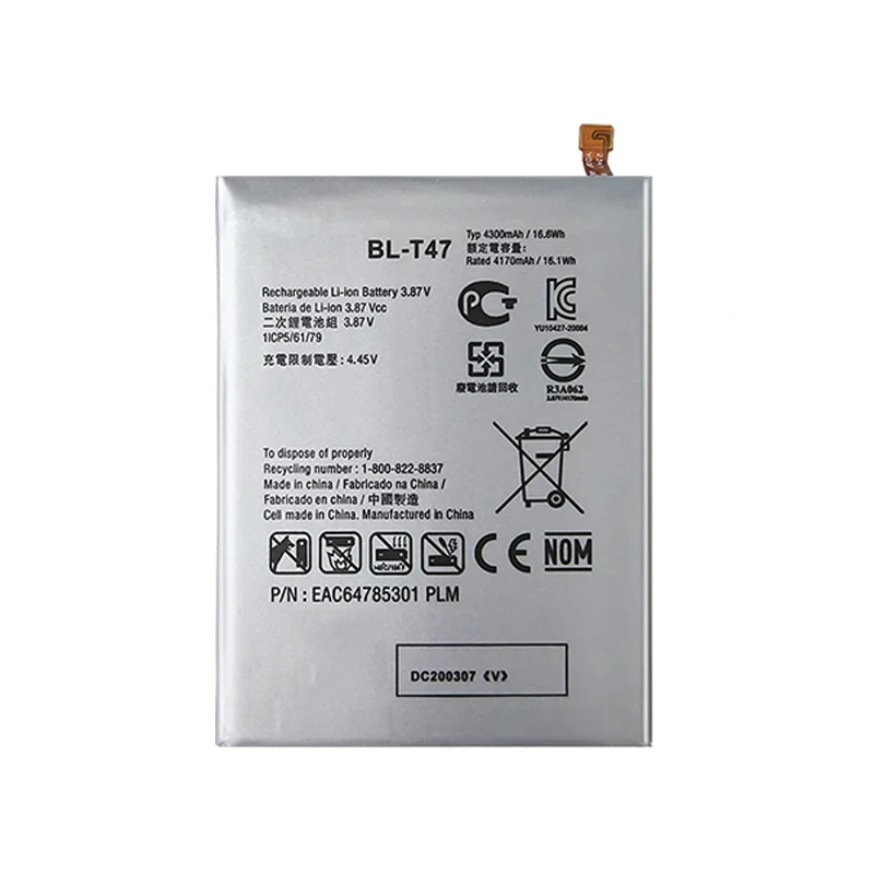 Battery LG LMG900TM For Velvet 5G BL-T47 G9 Mobile Phone Batteries + Free Tools