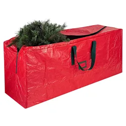 Foldable Christmas Tree Storage Bag Large Capacity Oxford Cloth Bag For Storing Christmas Utenciles Home Storage Bags