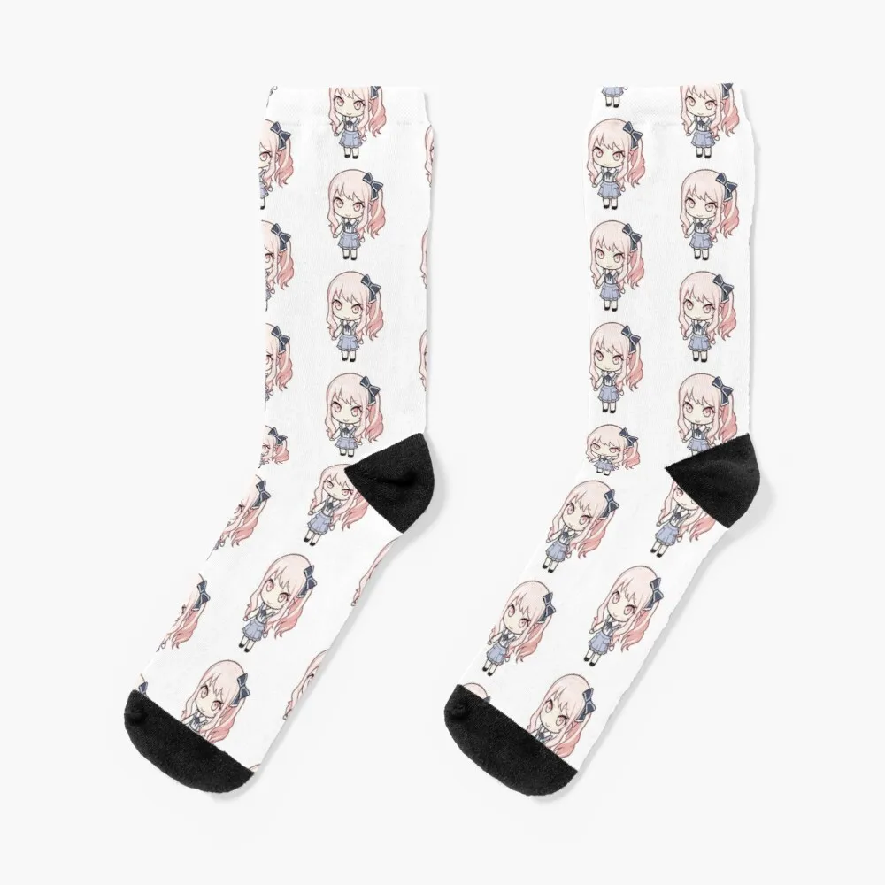 Akiyama Mizuki-chibi Socks Men Fashion